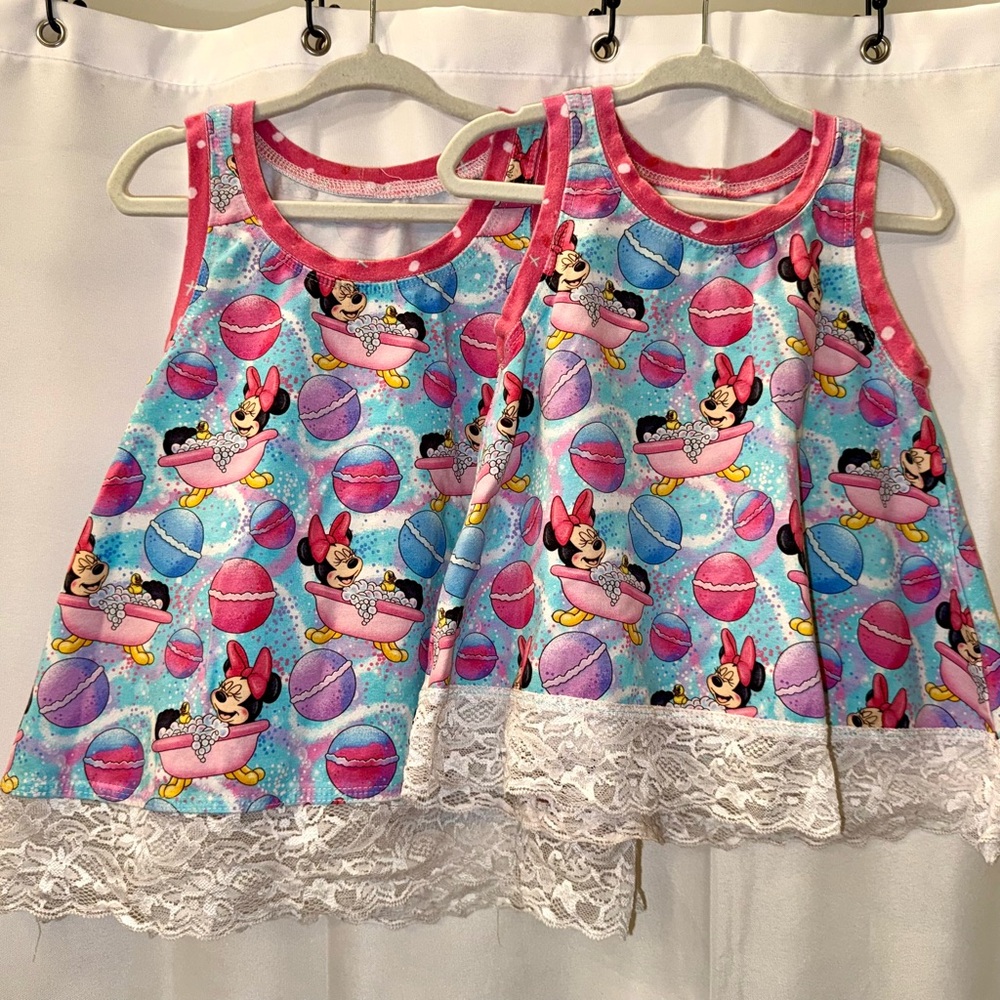 Minnie Mouse Kids Tops - Sister Set 2t 5t